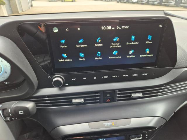 Hyundai i20 1.0 T-GDI 90PS Trend Automatik 5-t&uuml;rig Klimaautomatik Sitzheizung Lenkradheizung R&uuml;ckf.Kamera PDC Apple CarPlay Android Auto Tempomat Touchscreen 16"LM 