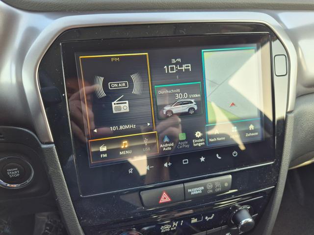 Suzuki Vitara Comfort 110PS MHEV 4x4 ALLGRIP 1.4 Boosterjet Allrad Navi Klimaautomatik Sitzheizung ACC PDC R&uuml;ckf.Kamera Suzuki-Radio Apple CarPlay Android Auto Touchscreen 2xKeyless 17-LM 