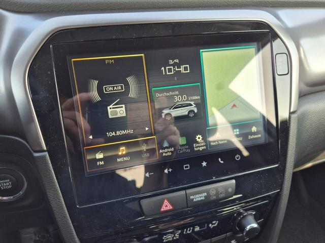 Suzuki Vitara Comfort 110PS MHEV 4x4 ALLGRIP 1.4 Boosterjet Allrad Navi Klimaautomatik Sitzheizung ACC PDC R&uuml;ckf.Kamera Suzuki-Radio Apple CarPlay Android Auto Touchscreen 2xKeyless 17-LM 