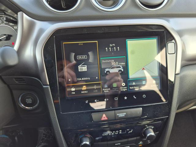 Suzuki Vitara Comfort 110PS MHEV 4x4 ALLGRIP 1.4 Boosterjet Allrad Navi Klimaautomatik Sitzheizung ACC PDC R&uuml;ckf.Kamera Suzuki-Radio Apple CarPlay Android Auto Touchscreen 2xKeyless 17-LM 