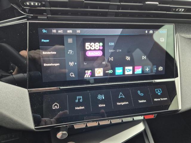 Peugeot 308 SW Allure 1.2 Hybrid 145PS Automatik LED-Scheinwerfer 10" HD-Touchscreen wireless Apple CarPlay + Android Auto Bluetooth 2x Keyless ACC R&uuml;ckf.Kamera PDC 17"LM 