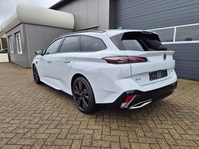 Peugeot 308 SW GT Exclusive 1.2 Hybrid 145PS Automatik Matrix-LED elektr. PanoDach Heckklappe Sitzheizung Lenkradheizung Navi 10" HD-Touchscreen wireless Apple CarPlay + Android Auto FOCAL-System 2x Keyless ACC 4x Kamera PDC v+h 18"LM 