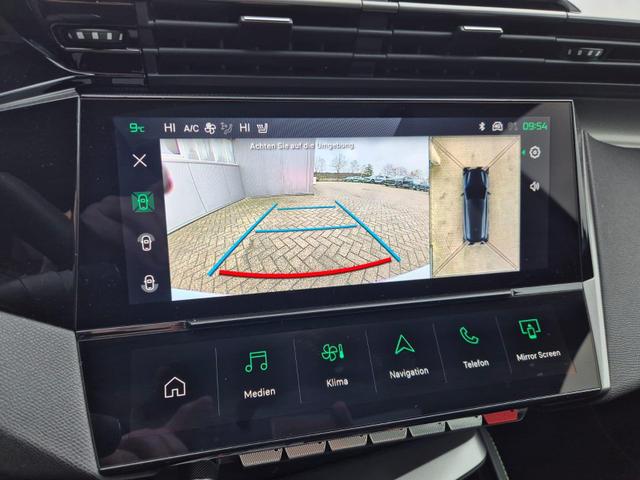Peugeot 308 SW GT Exclusive 1.2 Hybrid 145PS Automatik Matrix-LED elektr. PanoDach Heckklappe Sitzheizung Lenkradheizung Navi 10" HD-Touchscreen wireless Apple CarPlay + Android Auto FOCAL-System 2x Keyless ACC 4x Kamera PDC v+h 18"LM 