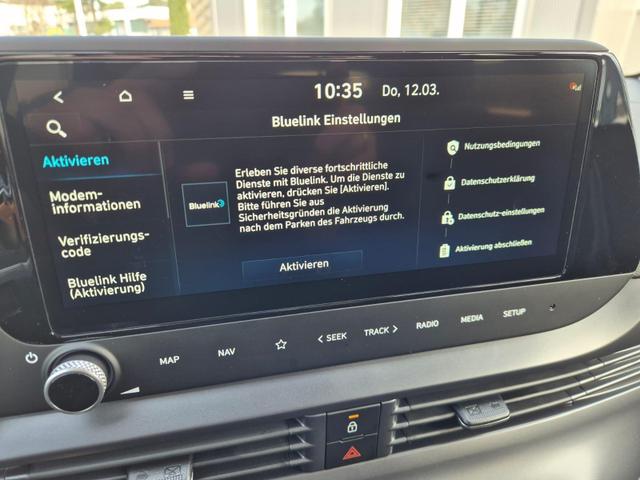 Hyundai i20 1.0 T-GDI 90PS Trend Automatik 5-t&uuml;rig Klimaautomatik Sitzheizung Lenkradheizung R&uuml;ckf.Kamera PDC Apple CarPlay Android Auto Tempomat Touchscreen 16"LM 