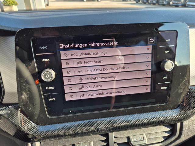 Volkswagen T-Cross 1.0 TSI 116PS DSG Life LED-Matrix-Scheinwerfer ACC Klimaautomatik Sitzheizung PDC v+h 17-LM abged.Scheiben 2xKeyless DAB+ Bluetooth Touchscreen Apple CarPlay Android Auto 