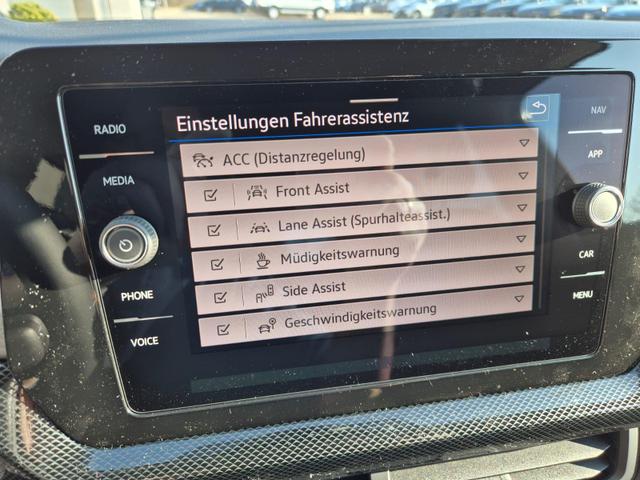 Volkswagen T-Cross 1.0 TSI 116PS DSG Life LED-Matrix-Scheinwerfer ACC Klimaautomatik Sitzheizung PDC v+h 17-LM abged.Scheiben 2xKeyless DAB+ Bluetooth Touchscreen Apple CarPlay Android Auto 