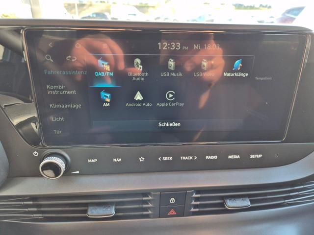 Hyundai i20 1.0 T-GDI 90PS Automatik 5-T&uuml;rer Sitzheizung Lenkradheizung R&uuml;ckf.Kamera PDC Klima Apple CarPlay Android Auto Tempomat Touchscreen 