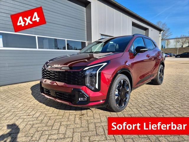 Kia Sportage 1.6 T-GDi 180PS 4x4 AWD Automatik GT-Line NEUES MODELL MY26 FACELIFT Teil-Leder 19"LM Sitzheizung v+h Lenkradheizung Klimaautomatik ACC Navi Bluetooth Touchscreen Apple CarPlay Android Auto PDC R&uuml;ckf.Kamera 2x Keyless 