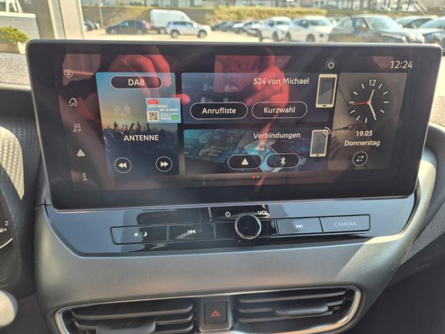 Nissan Juke 1.0 DIG-T 114PS Acenta Klimaautomatik Sitzheizung R&uuml;ckf.Kamera Bluetooth Touchscreen wireless Apple CarPlay Android Auto 