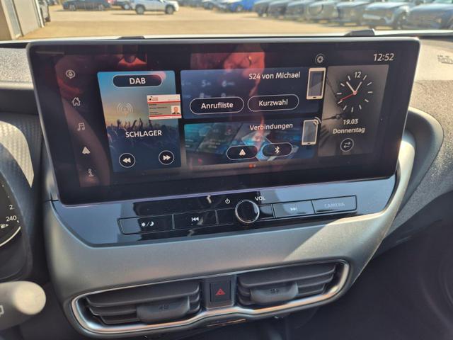 Nissan Juke 1.0 DIG-T 114PS Acenta Klimaautomatik Sitzheizung R&uuml;ckf.Kamera Bluetooth Touchscreen wireless Apple CarPlay Android Auto 