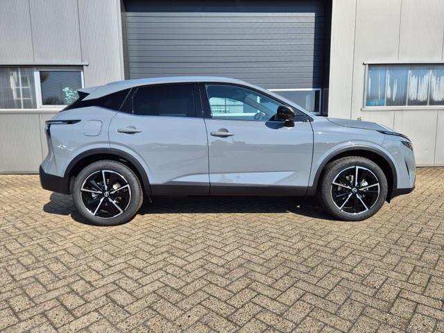 Nissan Qashqai 1.3 DIG-T MHEV 158 PS X-Tronic Tekna Voll-Leder Klimaautomatik PanoGlasdach Sitzheizung Lenkradheizung Navi Head-Up Display elektr. Heckklappe ACC PDC v+h 360&deg;Kamera DAB Bluetooth Touchscreen Apple CarPlay Android Auto 19"LM 