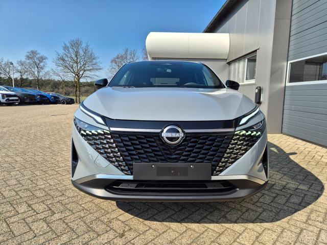 Nissan Qashqai 1.3 DIG-T MHEV 158 PS X-Tronic Tekna Voll-Leder Klimaautomatik PanoGlasdach Sitzheizung Lenkradheizung Navi Head-Up Display elektr. Heckklappe ACC PDC v+h 360&deg;Kamera DAB Bluetooth Touchscreen Apple CarPlay Android Auto 19"LM 