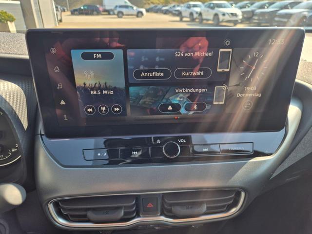 Nissan Juke 1.0 DIG-T 114PS Acenta Klimaautomatik Sitzheizung R&uuml;ckf.Kamera Bluetooth Touchscreen wireless Apple CarPlay Android Auto 