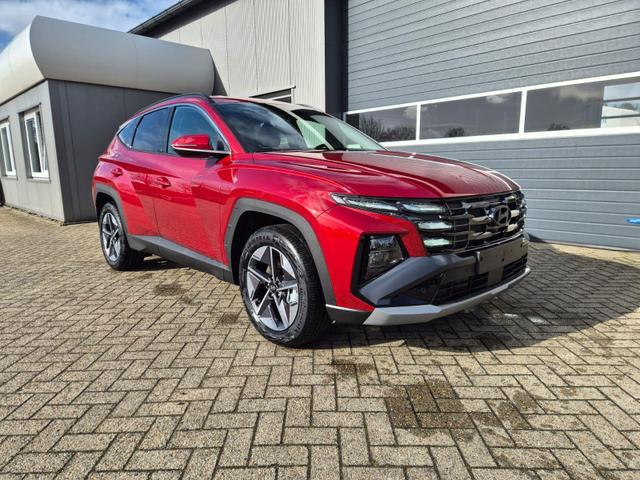 Hyundai TUCSON Trend 1.6 T-GDI 150PS Automatik TZ 2026 Teil-Leder Sitzheizung v+h Lenkradheizung Klimaautomatik Navi Touchscreen DAB+ Apple CarPlay + Android Auto PDC R&uuml;ckf.-Kamera Matrix-LED-Scheinw. 