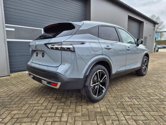 Nissan Qashqai 1.3 DIG-T MHEV 158 PS X-Tronic Tekna Voll-Leder Klimaautomatik PanoGlasdach Sitzheizung Lenkradheizung Navi Head-Up Display elektr. Heckklappe ACC PDC v+h 360&deg;Kamera DAB Bluetooth Touchscreen Apple CarPlay Android Auto 19"LM 