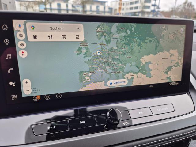 Nissan Qashqai 1.3 DIG-T MHEV 158 PS X-Tronic Tekna Voll-Leder Klimaautomatik PanoGlasdach Sitzheizung Lenkradheizung Navi Head-Up Display elektr. Heckklappe ACC PDC v+h 360&deg;Kamera DAB Bluetooth Touchscreen Apple CarPlay Android Auto 19"LM 