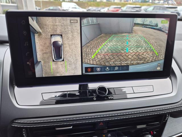 Nissan Qashqai 1.3 DIG-T MHEV 158 PS X-Tronic Tekna Voll-Leder Klimaautomatik PanoGlasdach Sitzheizung Lenkradheizung Navi Head-Up Display elektr. Heckklappe ACC PDC v+h 360&deg;Kamera DAB Bluetooth Touchscreen Apple CarPlay Android Auto 19"LM 