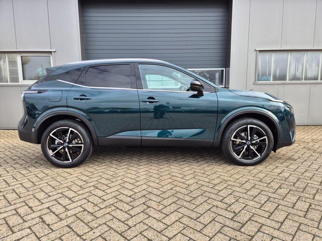 Nissan Qashqai 1.3 DIG-T MHEV 158 PS X-Tronic Tekna Voll-Leder Klimaautomatik PanoGlasdach Sitzheizung Lenkradheizung Navi Head-Up Display elektr. Heckklappe ACC PDC v+h 360&deg;Kamera DAB Bluetooth Touchscreen Apple CarPlay Android Auto 19"LM 