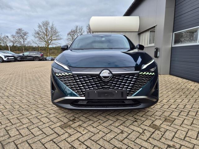 Nissan Qashqai 1.3 DIG-T MHEV 158 PS X-Tronic Tekna Voll-Leder Klimaautomatik PanoGlasdach Sitzheizung Lenkradheizung Navi Head-Up Display elektr. Heckklappe ACC PDC v+h 360&deg;Kamera DAB Bluetooth Touchscreen Apple CarPlay Android Auto 19"LM 