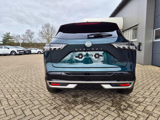 Nissan Qashqai 1.3 DIG-T MHEV 158 PS X-Tronic Tekna Premium Paket 20"LM Teil-Leder PanoGlasdach Klimaautomatik Sitzheizung Lenkradheizung Navi Head-Up Display elektr. Heckklappe ACC PDC v+h 360&deg;Kamera DAB Bluetooth Touchscreen Apple CarPlay Android Auto 
