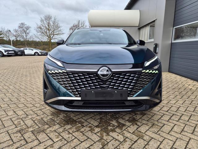 Nissan Qashqai 1.3 DIG-T MHEV 158 PS X-Tronic Tekna Premium Paket 20"LM Teil-Leder PanoGlasdach Klimaautomatik Sitzheizung Lenkradheizung Navi Head-Up Display elektr. Heckklappe ACC PDC v+h 360&deg;Kamera DAB Bluetooth Touchscreen Apple CarPlay Android Auto 