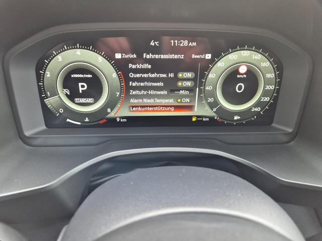 Nissan Qashqai 1.3 DIG-T MHEV 158 PS X-Tronic Tekna Premium Paket 20"LM Teil-Leder PanoGlasdach Klimaautomatik Sitzheizung Lenkradheizung Navi Head-Up Display elektr. Heckklappe ACC PDC v+h 360&deg;Kamera DAB Bluetooth Touchscreen Apple CarPlay Android Auto 