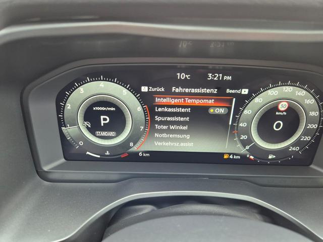 Nissan Qashqai 1.3 DIG-T MHEV 158 PS X-Tronic Tekna Premium Paket 20"LM Teil-Leder PanoGlasdach Klimaautomatik Sitzheizung Lenkradheizung Navi Head-Up Display elektr. Heckklappe ACC PDC v+h 360&deg;Kamera DAB Bluetooth Touchscreen Apple CarPlay Android Auto 
