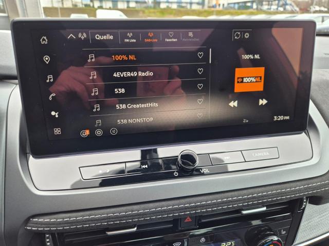 Nissan Qashqai 1.3 DIG-T MHEV 158 PS X-Tronic Tekna Premium Paket 20"LM Teil-Leder PanoGlasdach Klimaautomatik Sitzheizung Lenkradheizung Navi Head-Up Display elektr. Heckklappe ACC PDC v+h 360&deg;Kamera DAB Bluetooth Touchscreen Apple CarPlay Android Auto 