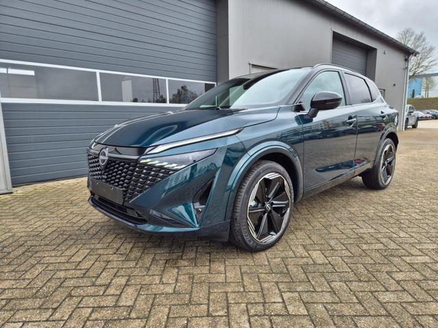 Nissan Qashqai 1.3 DIG-T MHEV 158 PS X-Tronic N-Design 20"Zoll Teil-Leder PanoGlasdach Klimaautomatik Sitzheizung Lenkradheizung Navi Head-Up Display elektr. Heckklappe ACC PDC v+h 360&deg;Kamera DAB Bluetooth Touchscreen Apple CarPlay Android Auto 