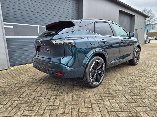 Nissan Qashqai 1.3 DIG-T MHEV 158 PS X-Tronic N-Design 20"Zoll Teil-Leder PanoGlasdach Klimaautomatik Sitzheizung Lenkradheizung Navi Head-Up Display elektr. Heckklappe ACC PDC v+h 360&deg;Kamera DAB Bluetooth Touchscreen Apple CarPlay Android Auto 