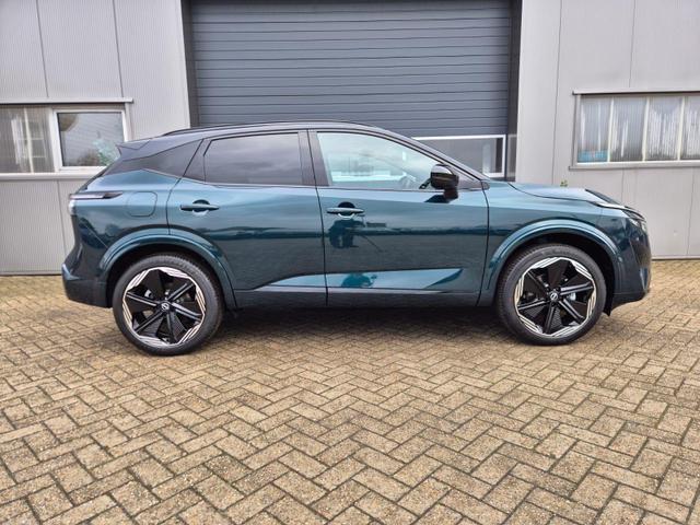 Nissan Qashqai 1.3 DIG-T MHEV 158 PS X-Tronic N-Design 20"Zoll Teil-Leder PanoGlasdach Klimaautomatik Sitzheizung Lenkradheizung Navi Head-Up Display elektr. Heckklappe ACC PDC v+h 360&deg;Kamera DAB Bluetooth Touchscreen Apple CarPlay Android Auto 