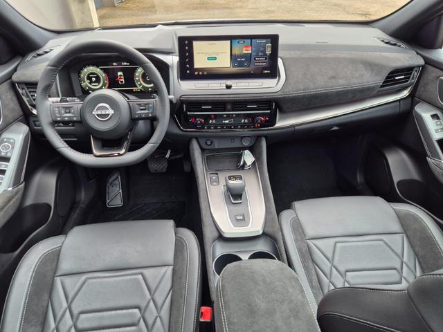 Nissan Qashqai 1.3 DIG-T MHEV 158 PS X-Tronic N-Design 20"Zoll Teil-Leder PanoGlasdach Klimaautomatik Sitzheizung Lenkradheizung Navi Head-Up Display elektr. Heckklappe ACC PDC v+h 360&deg;Kamera DAB Bluetooth Touchscreen Apple CarPlay Android Auto 