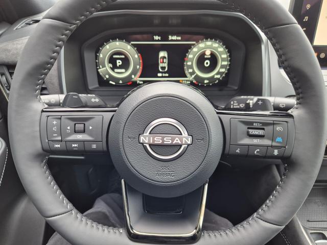 Nissan Qashqai 1.3 DIG-T MHEV 158 PS X-Tronic N-Design 20"Zoll Teil-Leder PanoGlasdach Klimaautomatik Sitzheizung Lenkradheizung Navi Head-Up Display elektr. Heckklappe ACC PDC v+h 360&deg;Kamera DAB Bluetooth Touchscreen Apple CarPlay Android Auto 