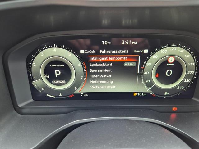 Nissan Qashqai 1.3 DIG-T MHEV 158 PS X-Tronic N-Design 20"Zoll Teil-Leder PanoGlasdach Klimaautomatik Sitzheizung Lenkradheizung Navi Head-Up Display elektr. Heckklappe ACC PDC v+h 360&deg;Kamera DAB Bluetooth Touchscreen Apple CarPlay Android Auto 