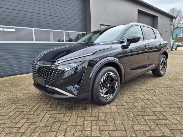 Nissan Qashqai - 1.3 DIG-T MHEV 158 PS X-Tronic N-Connecta Teil-Leder PanoGlasdach Klimaautomatik Sitzheizung Lenkradheizung Navi ACC PDC v+h 360&deg;Kamera DAB Bluetooth Touchscreen Apple CarPlay Android Auto 18"LM