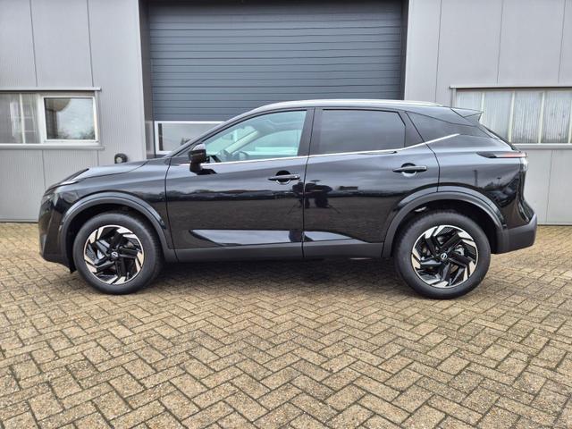 Nissan Qashqai - 1.3 DIG-T MHEV 158 PS X-Tronic N-Connecta Teil-Leder PanoGlasdach Klimaautomatik Sitzheizung Lenkradheizung Navi ACC PDC v+h 360°Kamera DAB Bluetooth Touchscreen Apple CarPlay Android Auto 18