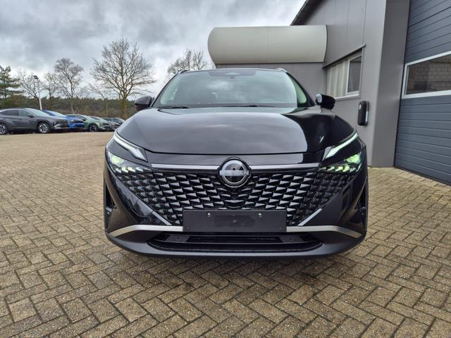 Nissan Qashqai 1.3 DIG-T MHEV 158 PS X-Tronic N-Connecta Teil-Leder PanoGlasdach Klimaautomatik Sitzheizung Lenkradheizung Navi ACC PDC v+h 360&deg;Kamera DAB Bluetooth Touchscreen Apple CarPlay Android Auto 18"LM 