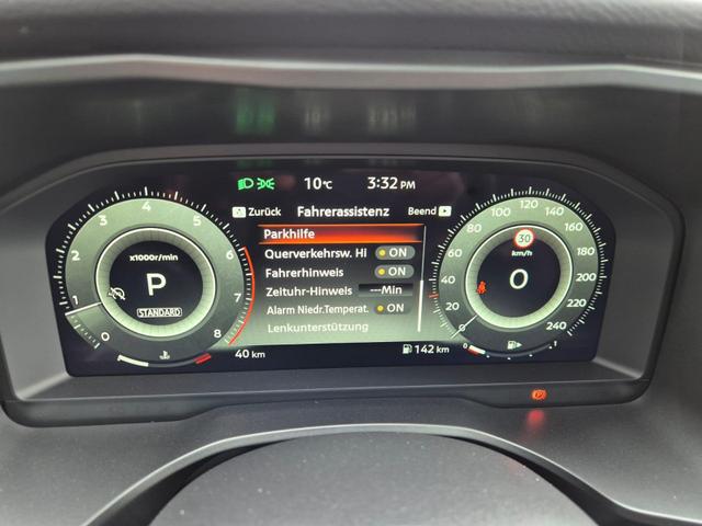 Nissan Qashqai 1.3 DIG-T MHEV 158 PS X-Tronic N-Connecta Teil-Leder PanoGlasdach Klimaautomatik Sitzheizung Lenkradheizung Navi ACC PDC v+h 360&deg;Kamera DAB Bluetooth Touchscreen Apple CarPlay Android Auto 18"LM 