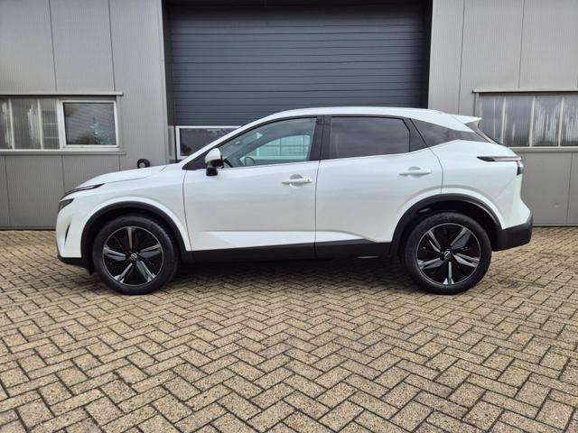 Nissan Qashqai - 1.3 DIG-T MHEV 140PS Tekna Voll-Leder Klimaautomatik PanoGlasdach Sitzheizung Lenkradheizung Navi Head-Up Display elektr. Heckklappe ACC PDC v+h 360°Kamera DAB Bluetooth Touchscreen Apple CarPlay Android Auto 19