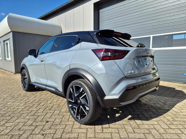 Nissan Juke 1.0 DIG-T 114PS N-Design Automatik Teil-Leder Klimaautomatik Sitzheizung Lenkradheizung PDC v+h R&uuml;ckf.Kamera Navi 19"LM Bluetooth Touchscreen Apple CarPlay Android Auto 