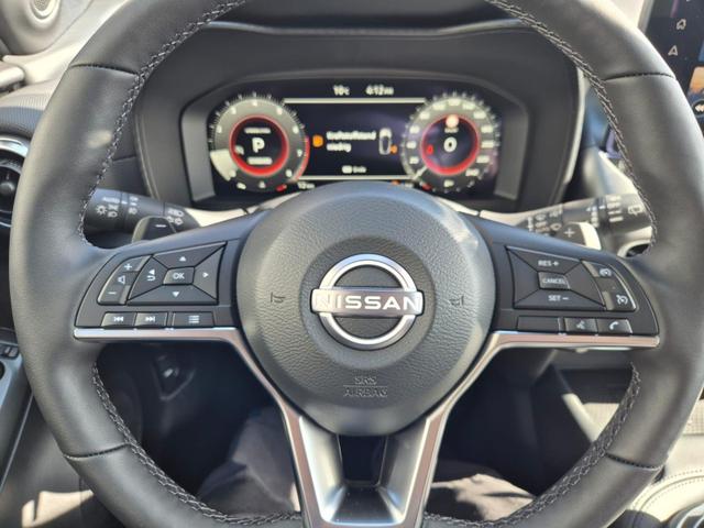 Nissan Juke 1.0 DIG-T 114PS N-Design Automatik Teil-Leder Klimaautomatik Sitzheizung Lenkradheizung PDC v+h R&uuml;ckf.Kamera Navi 19"LM Bluetooth Touchscreen Apple CarPlay Android Auto 