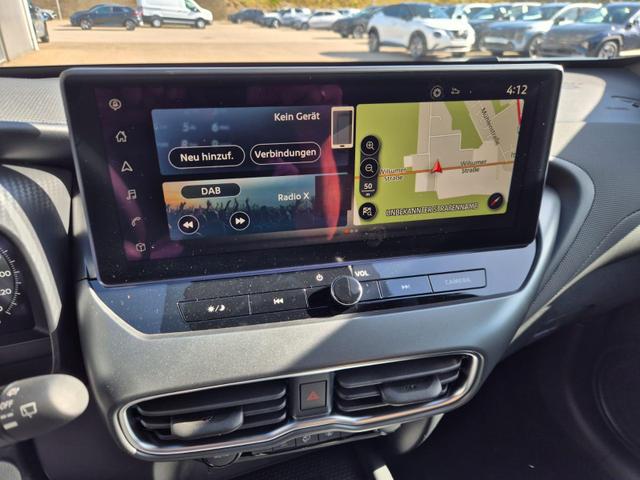 Nissan Juke 1.0 DIG-T 114PS N-Design Automatik Teil-Leder Klimaautomatik Sitzheizung Lenkradheizung PDC v+h R&uuml;ckf.Kamera Navi 19"LM Bluetooth Touchscreen Apple CarPlay Android Auto 