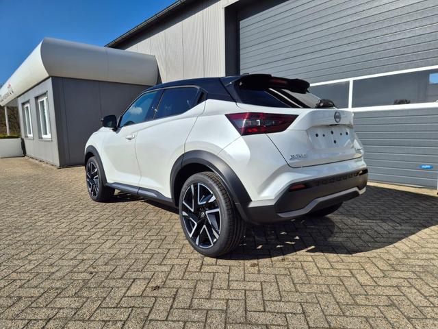 Nissan Juke 1.0 DIG-T 114PS N-Design Automatik Teil-Leder Klimaautomatik Sitzheizung Lenkradheizung PDC v+h R&uuml;ckf.Kamera Navi 19"LM Bluetooth Touchscreen Apple CarPlay Android Auto 