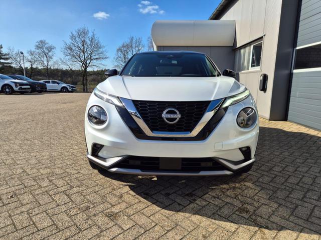 Nissan Juke 1.0 DIG-T 114PS N-Design Automatik Teil-Leder Klimaautomatik Sitzheizung Lenkradheizung PDC v+h R&uuml;ckf.Kamera Navi 19"LM Bluetooth Touchscreen Apple CarPlay Android Auto 