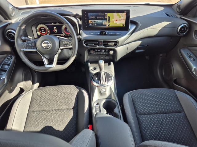 Nissan Juke 1.0 DIG-T 114PS N-Design Automatik Teil-Leder Klimaautomatik Sitzheizung Lenkradheizung PDC v+h R&uuml;ckf.Kamera Navi 19"LM Bluetooth Touchscreen Apple CarPlay Android Auto 
