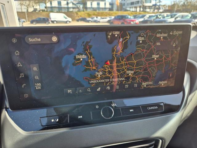 Nissan Juke 1.0 DIG-T 114PS N-Design Automatik Teil-Leder Klimaautomatik Sitzheizung Lenkradheizung PDC v+h R&uuml;ckf.Kamera Navi 19"LM Bluetooth Touchscreen Apple CarPlay Android Auto 