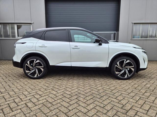 Nissan Qashqai 1.3 DIG-T MHEV 158 PS X-Tronic Tekna Premium Paket 20"LM Teil-Leder PanoGlasdach Klimaautomatik Sitzheizung Lenkradheizung Navi Head-Up Display elektr. Heckklappe ACC PDC v+h 360&deg;Kamera DAB Bluetooth Touchscreen Apple CarPlay Android Auto 
