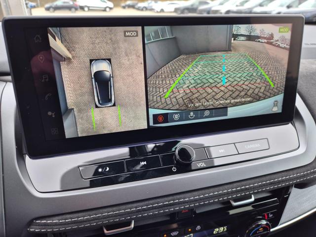 Nissan Qashqai 1.3 DIG-T MHEV 158 PS X-Tronic Tekna Premium Paket 20"LM Teil-Leder PanoGlasdach Klimaautomatik Sitzheizung Lenkradheizung Navi Head-Up Display elektr. Heckklappe ACC PDC v+h 360&deg;Kamera DAB Bluetooth Touchscreen Apple CarPlay Android Auto 