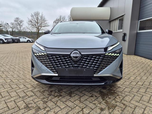 Nissan Qashqai 1.3 DIG-T MHEV 158 PS X-Tronic Tekna Premium Paket 20"LM Teil-Leder PanoGlasdach Klimaautomatik Sitzheizung Lenkradheizung Navi Head-Up Display elektr. Heckklappe ACC PDC v+h 360&deg;Kamera DAB Bluetooth Touchscreen Apple CarPlay Android Auto 