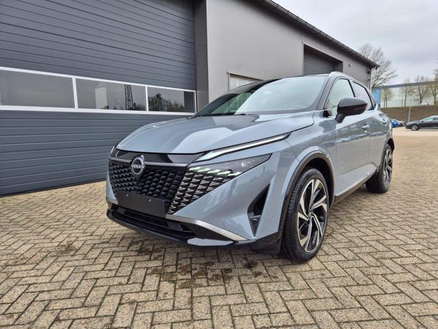 Nissan Qashqai 1.3 DIG-T MHEV 158 PS X-Tronic Tekna Premium Paket 20"LM Teil-Leder PanoGlasdach Klimaautomatik Sitzheizung Lenkradheizung Navi Head-Up Display elektr. Heckklappe ACC PDC v+h 360&deg;Kamera DAB Bluetooth Touchscreen Apple CarPlay Android Auto 